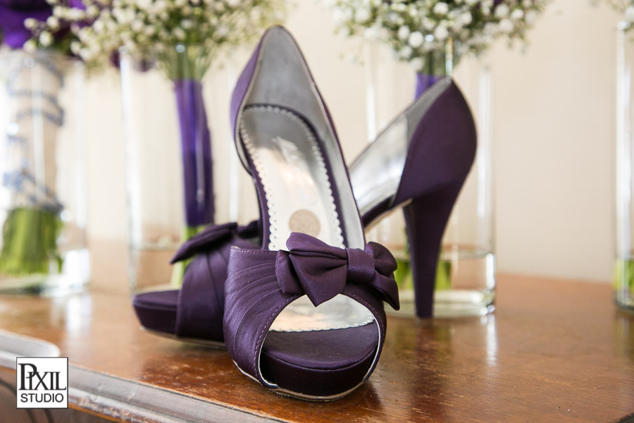 purple wedding shoes six pence