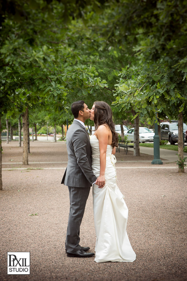 Denver Art Museum Civic Park Wedding Photography 