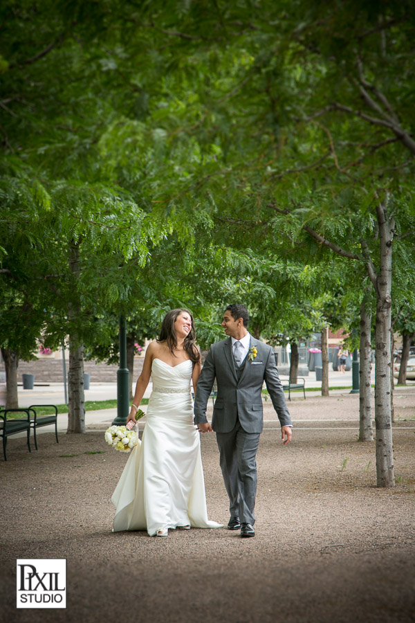 Denver Art Museum Civic Park Wedding Photography 