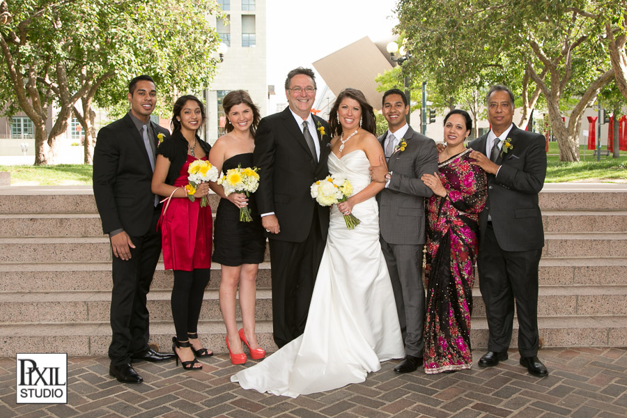 Denver Art Museum Civic Park Wedding Photography 
