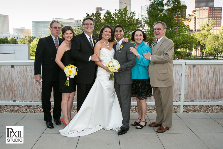 Denver Art Museum Civic Park Wedding Photography 