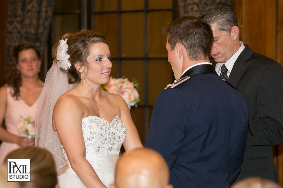 Denver Univercity club wedding photographer