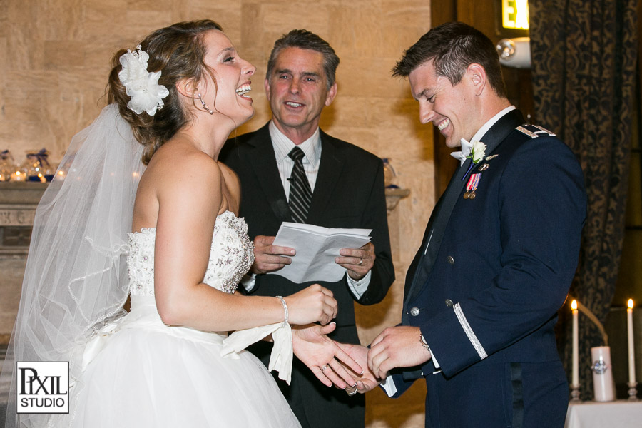 Denver Univercity club wedding photographer