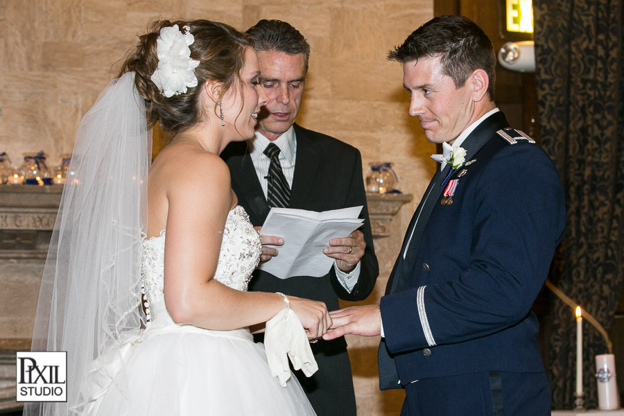 Denver Univercity club wedding photographer