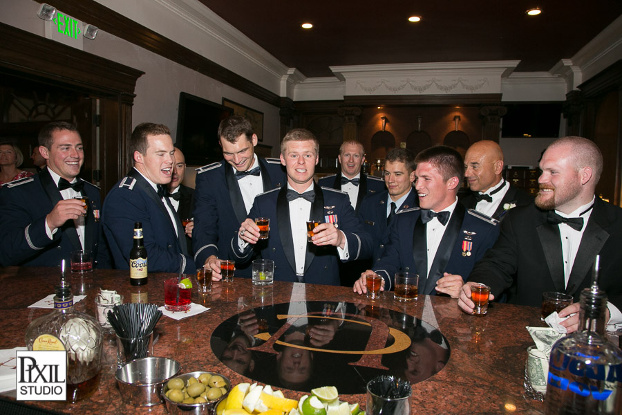 Denver Univercity club wedding photographer