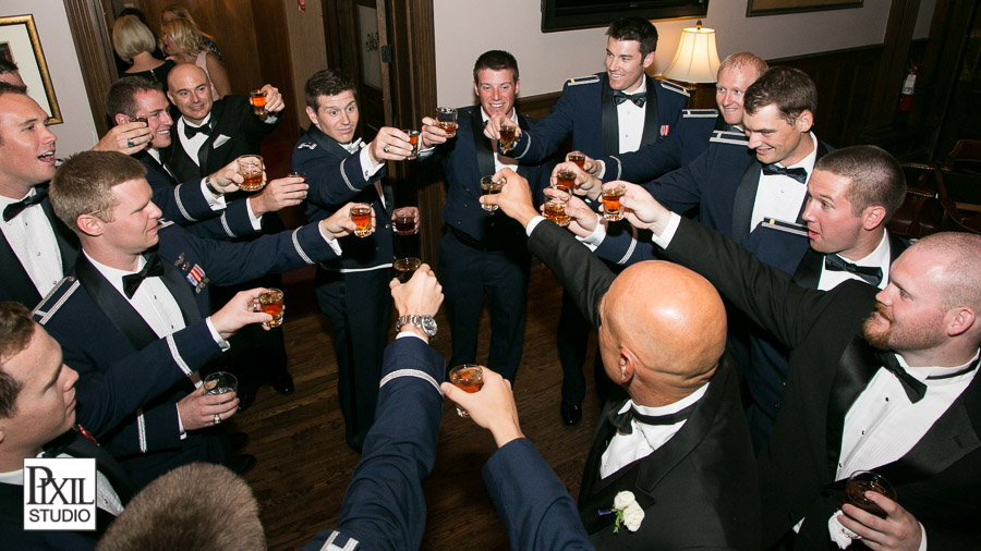 Denver Univercity club wedding photographer