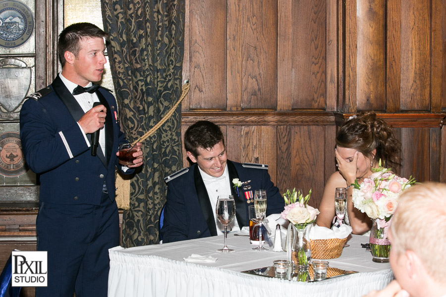 Denver Univercity club wedding photographer