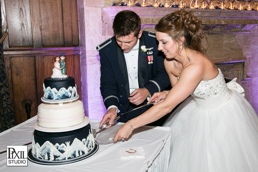 Denver Univercity club wedding photographer