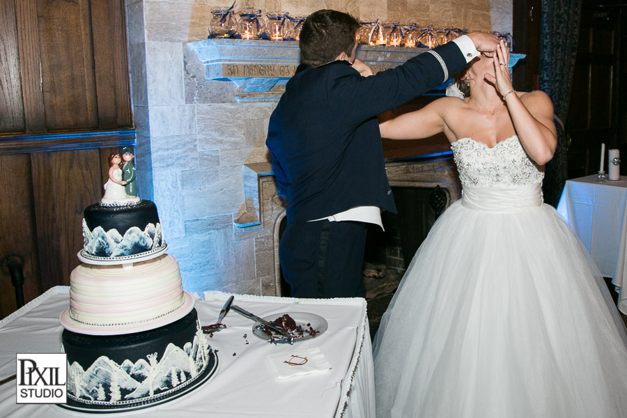 Denver Univercity club wedding photographer