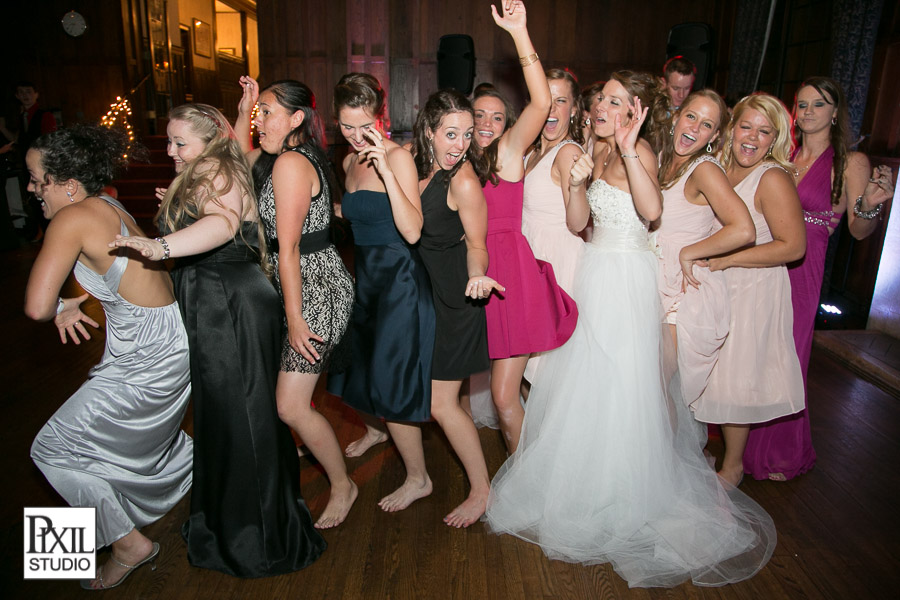 Denver Univercity club wedding photographer