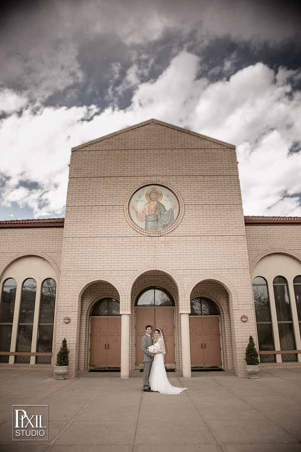 Greek Orthodox / Backyard wedding photographer