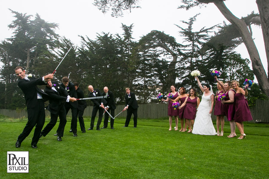 Golf Wedding Pebble Beach