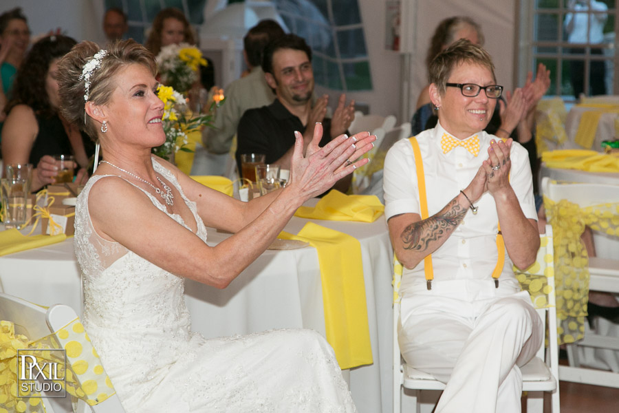 Rustic Hudson Gardens Lgbt wedding